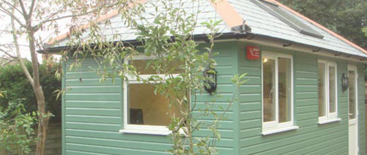 Fully Foundationed, Eco-styled, Super Insulated Garden Office